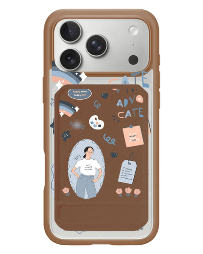 iPhone Magnetic Multifold Wallet - INFJ