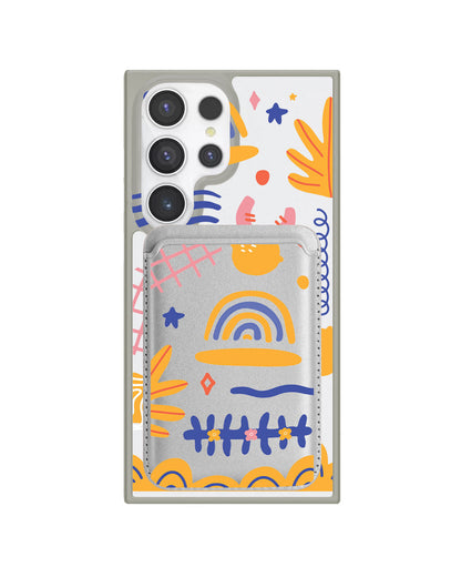 Android Magnetic Wallet Case - Spring Has Come