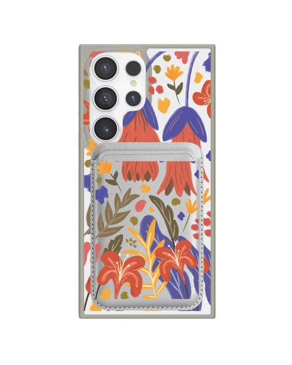 Android Magnetic Wallet Case - Nature Lovers