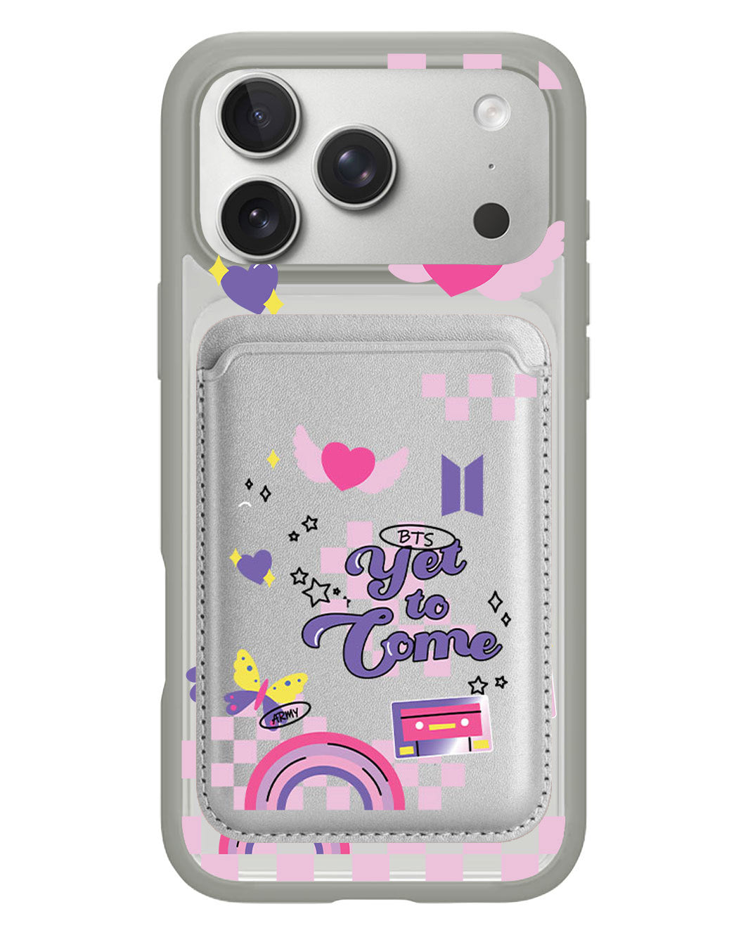 iPhone Magnetic Wallet Case - BTS Yet To Come
