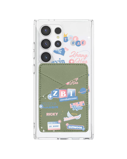 Android Phone Wallet Case - Zerobaseone Members