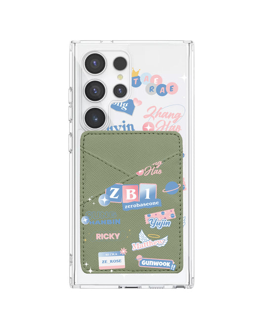 Android Phone Wallet Case - Zerobaseone Members