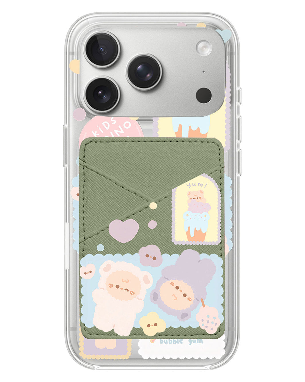 iPhone Phone Wallet Case - Sweets Heaven