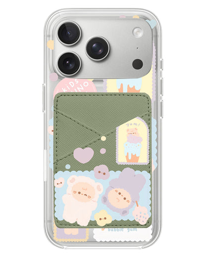 iPhone Phone Wallet Case - Sweets Heaven