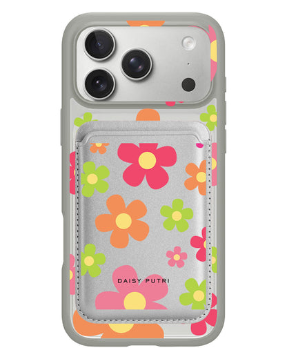 iPhone Magnetic Wallet Case - Daisy Sunshine 2.0