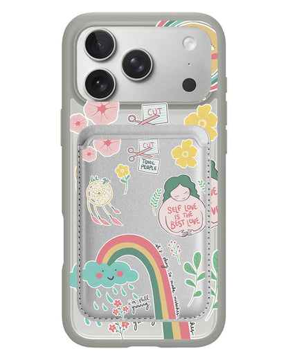 iPhone Magnetic Wallet Case - Self Love