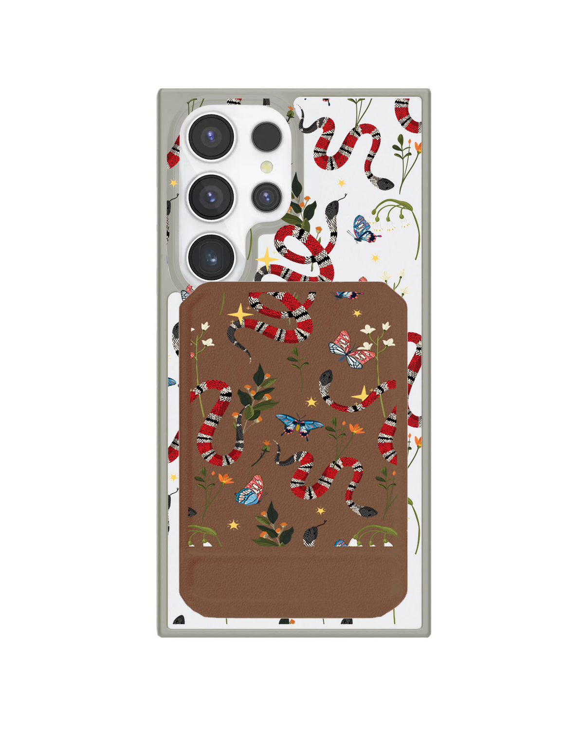 Android Magnetic Multifold Wallet - Serpente