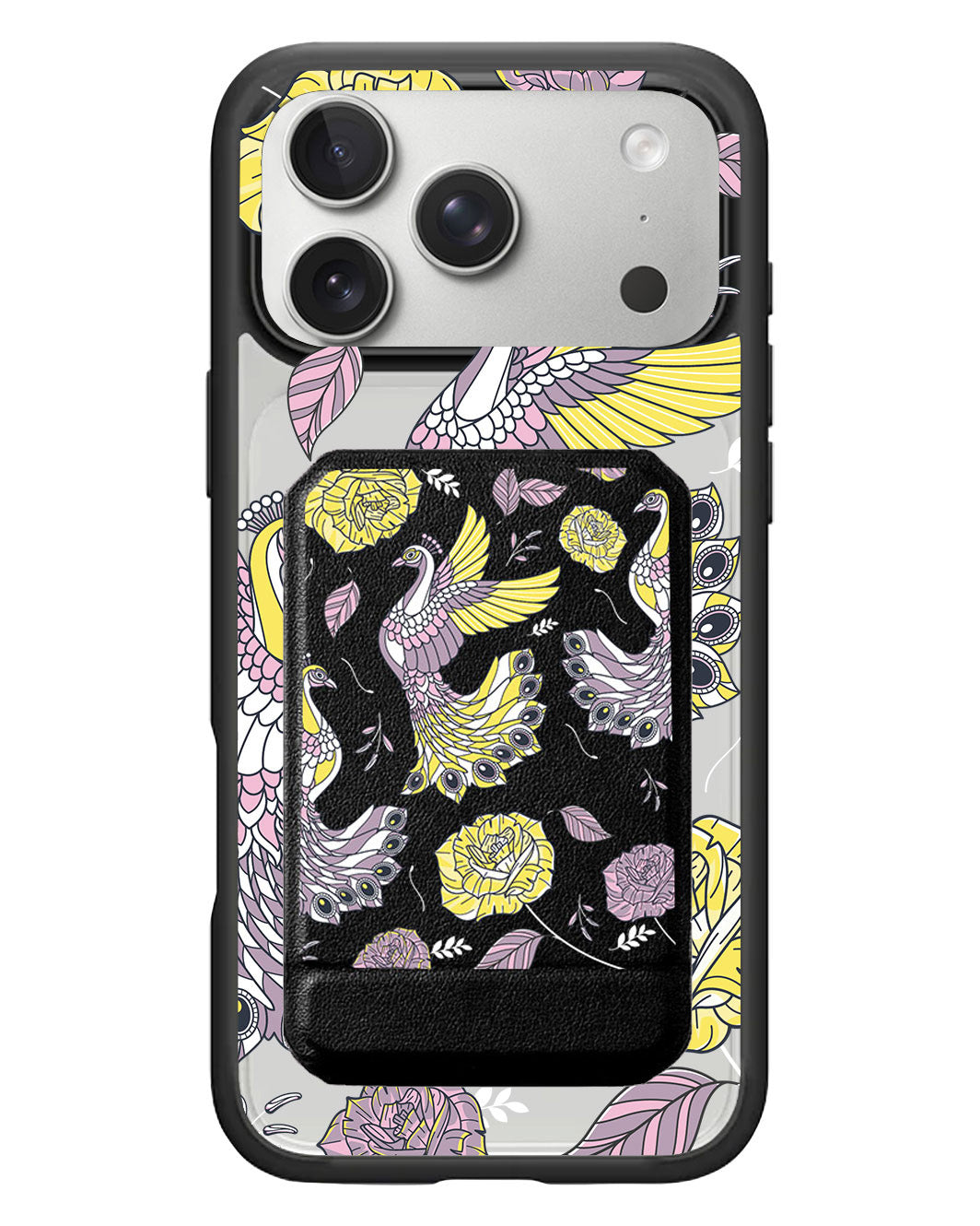 iPhone Magnetic Multifold Wallet - Bird of Paradise 4.0