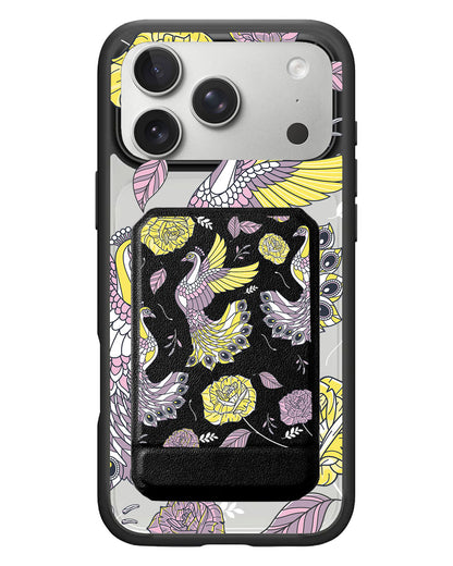 iPhone Magnetic Multifold Wallet - Bird of Paradise 4.0
