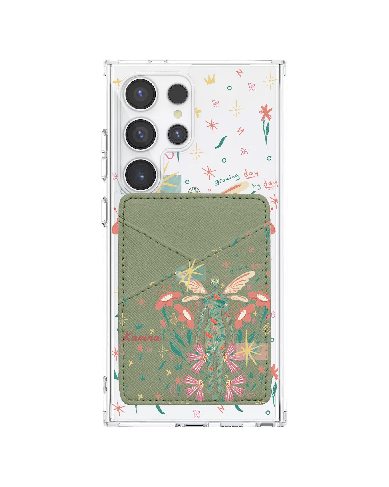 Android Phone Wallet Case - Growing Day by Day