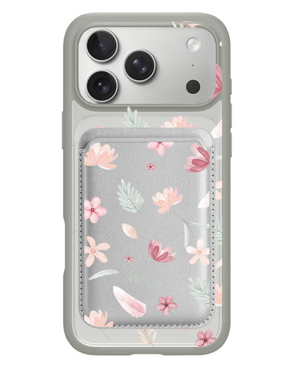 iPhone Magnetic Wallet Case - Wild Flower