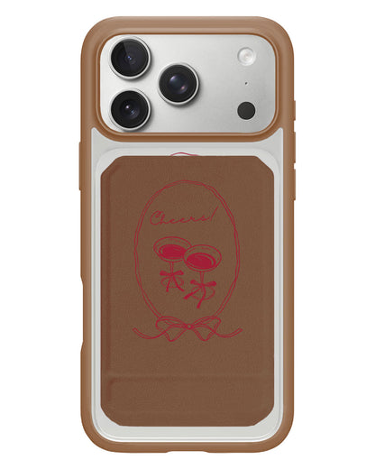 iPhone Magnetic Multifold Wallet - Cheers Mate