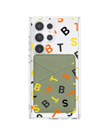 Android Phone Wallet Case - BTS Monogram