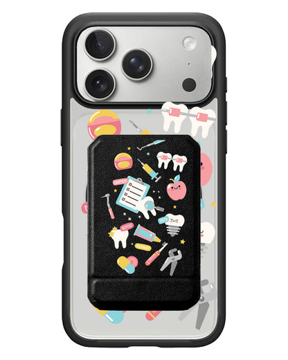iPhone Magnetic Multifold Wallet - Dentist