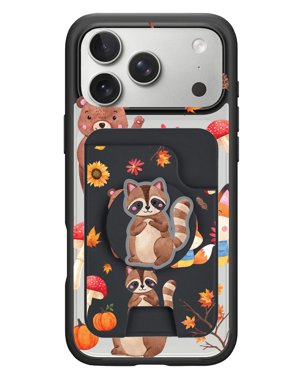 iPhone Magpop Wallet - Autumn Animals