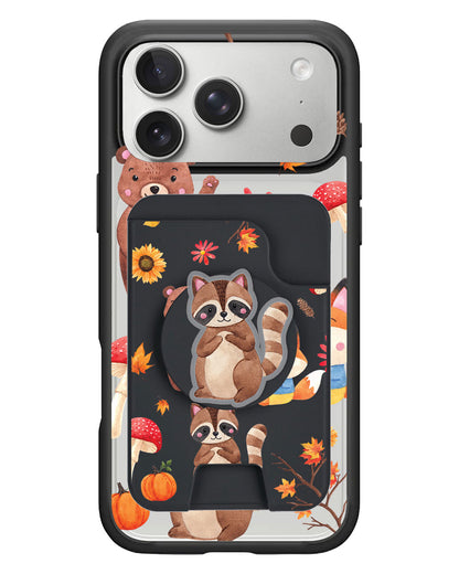 iPhone Magpop Wallet - Autumn Animals