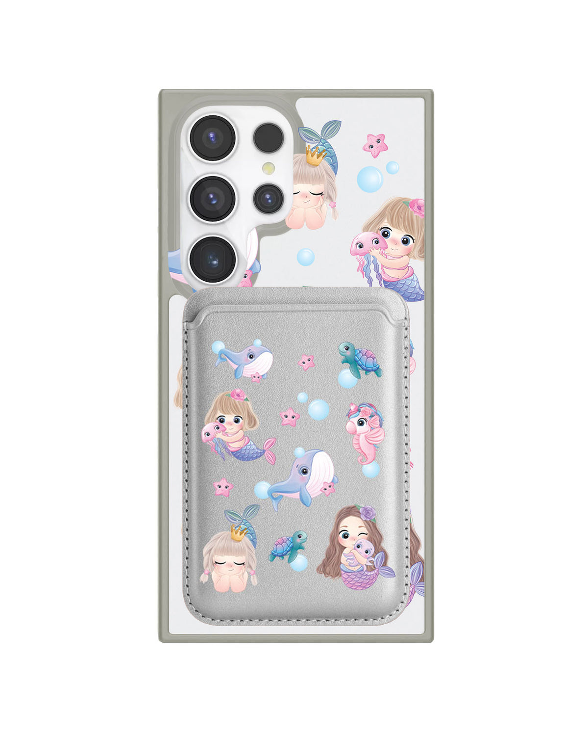 Android Magnetic Wallet Case - Little Mermaid