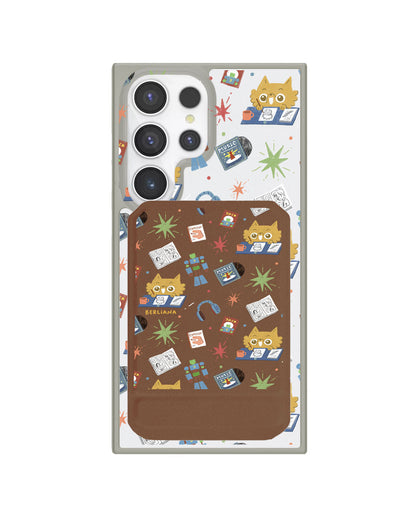 Android Magnetic Multifold Wallet - Too Much Hobbies