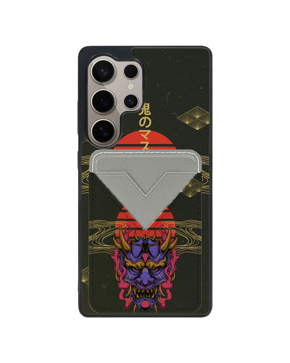 Android Avant Wallet Case - Oni Mask