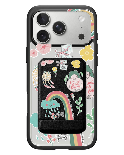 iPhone Magnetic Multifold Wallet - Self Love