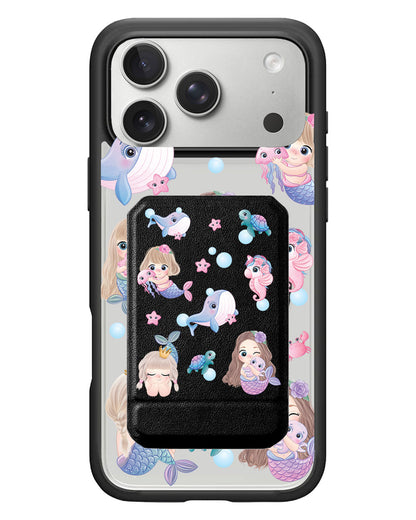 iPhone Magnetic Multifold Wallet - Little Mermaid