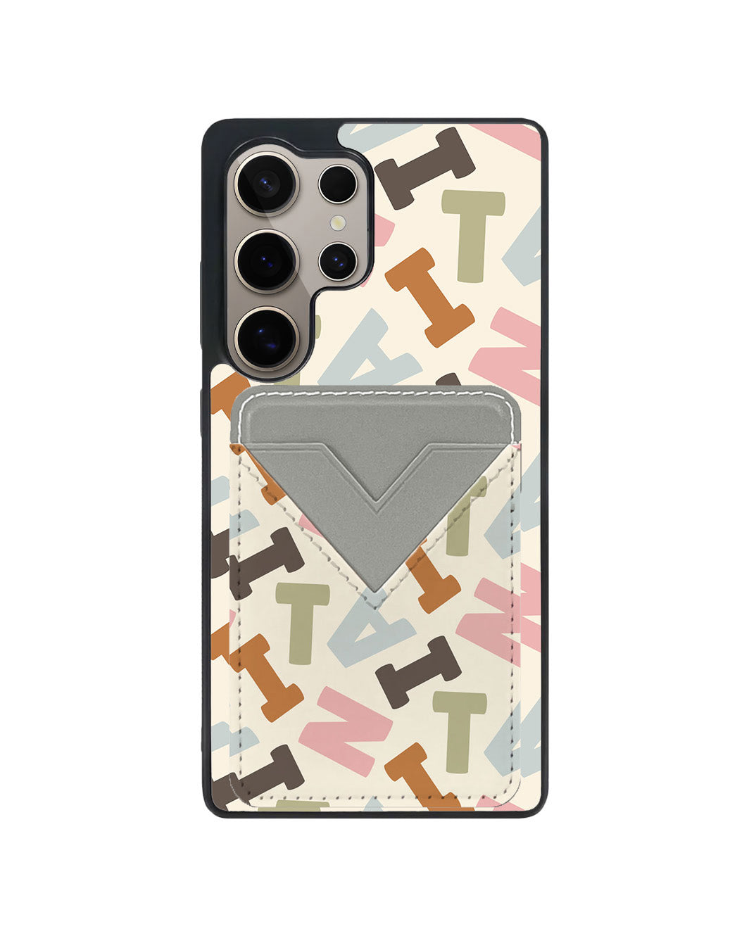 Android Avant Wallet Case - Scattered Monogram 4.0