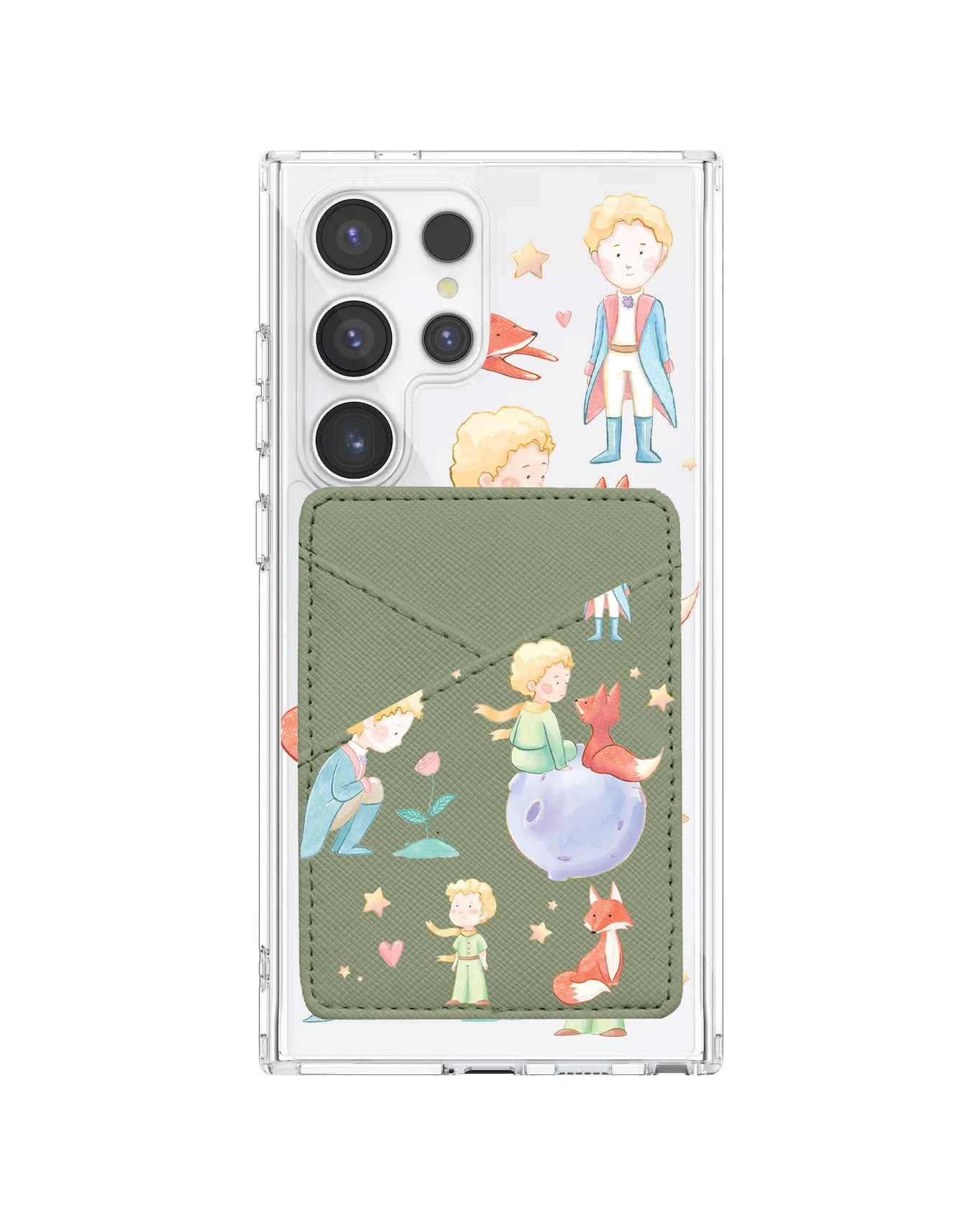 Android Phone Wallet Case - Little Prince & Fox