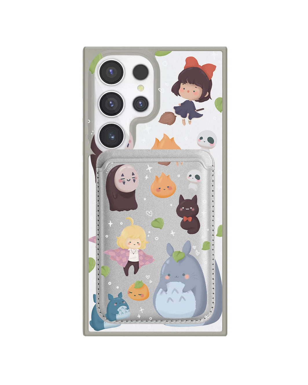 Android Magnetic Wallet Case - Ghibli