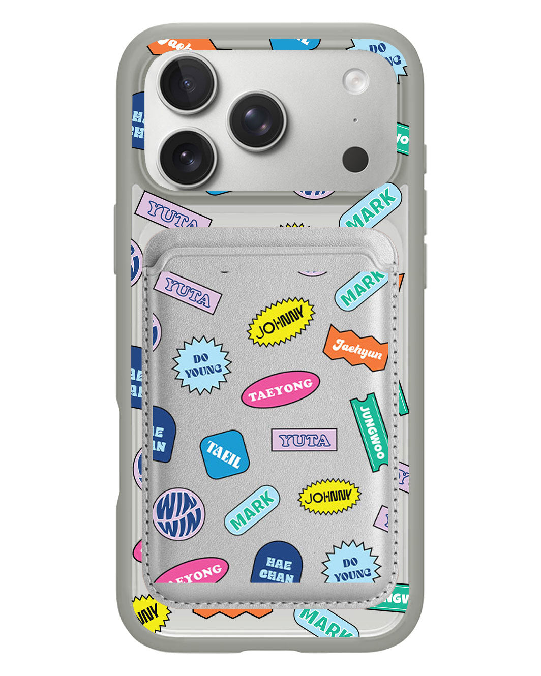 iPhone Magnetic Wallet Case - NCT127 Squad
