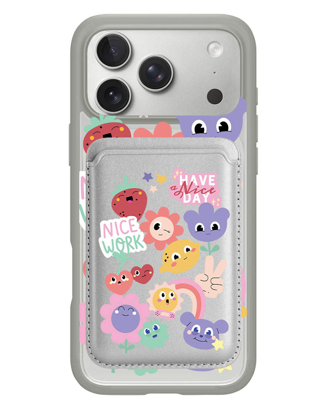 iPhone Magnetic Wallet Case - Garden Party