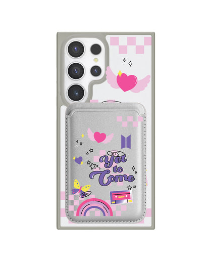 Android Magnetic Wallet Case - BTS Yet To Come