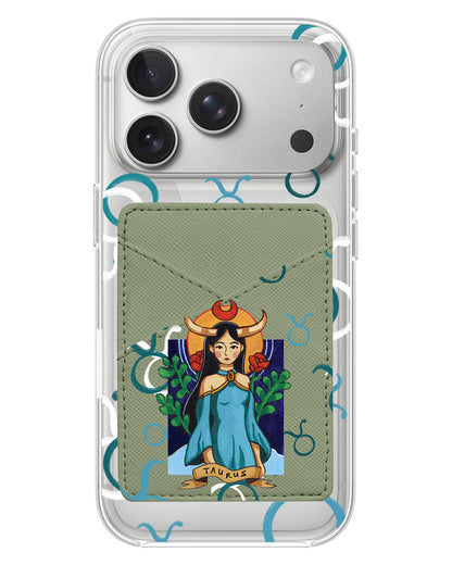 iPhone Phone Wallet Case - Taurus