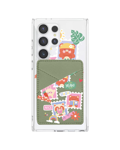 Android Phone Wallet Case - Animal Squad