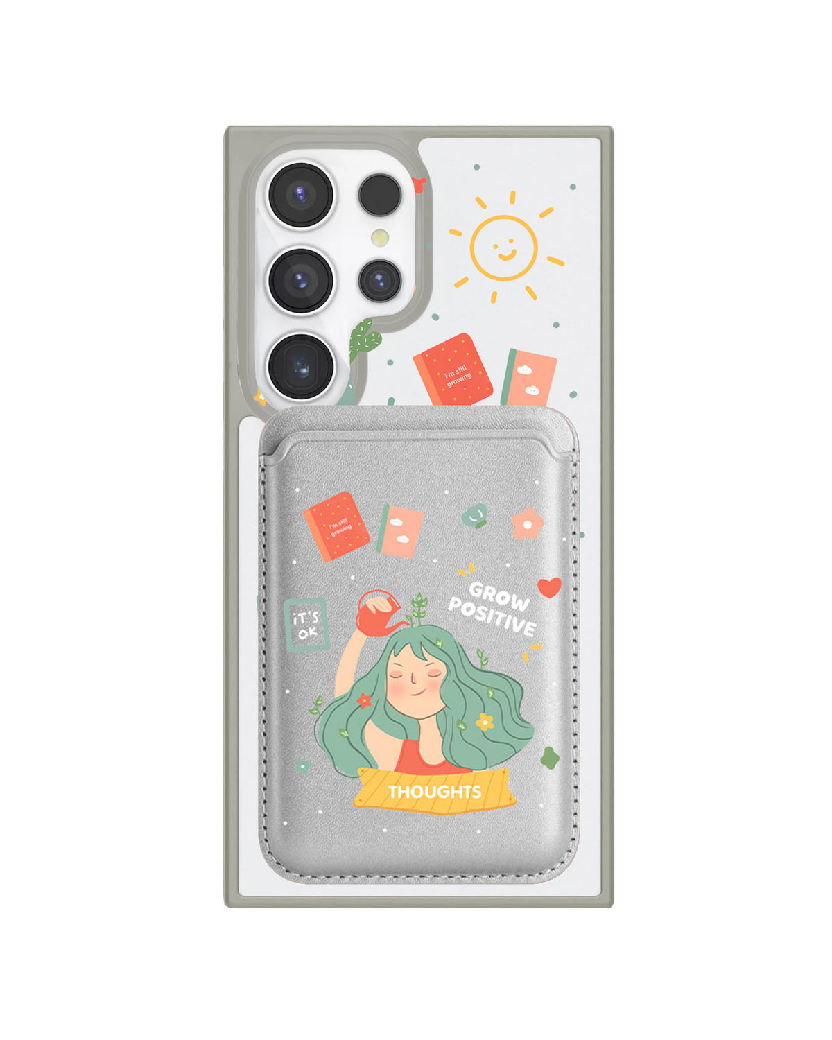 Android Magnetic Wallet Case - Grow