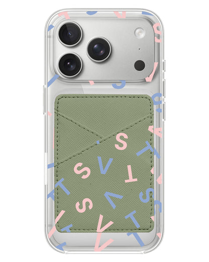 iPhone Phone Wallet Case - Seventeen Monogram
