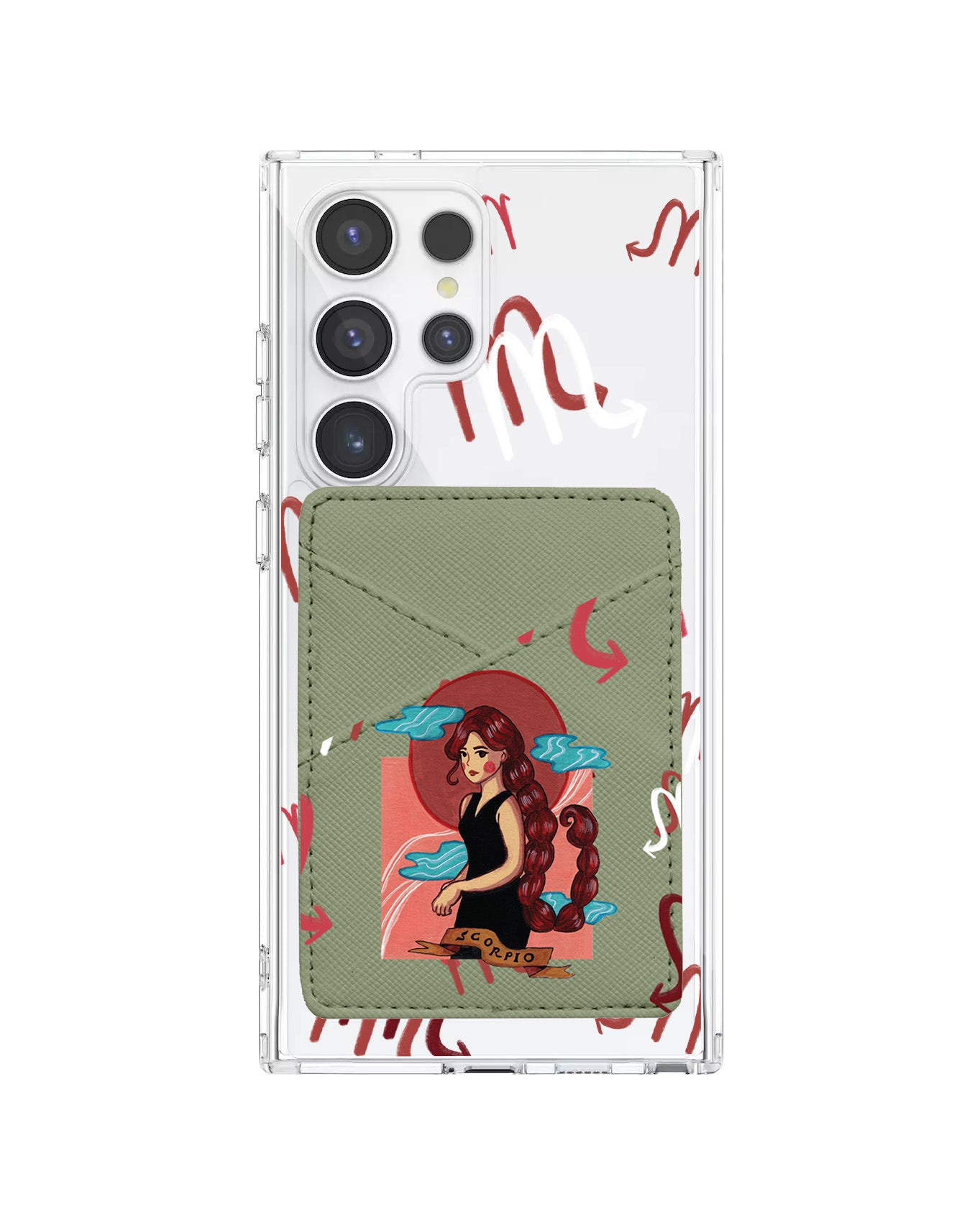 Android Phone Wallet Case - Scorpio
