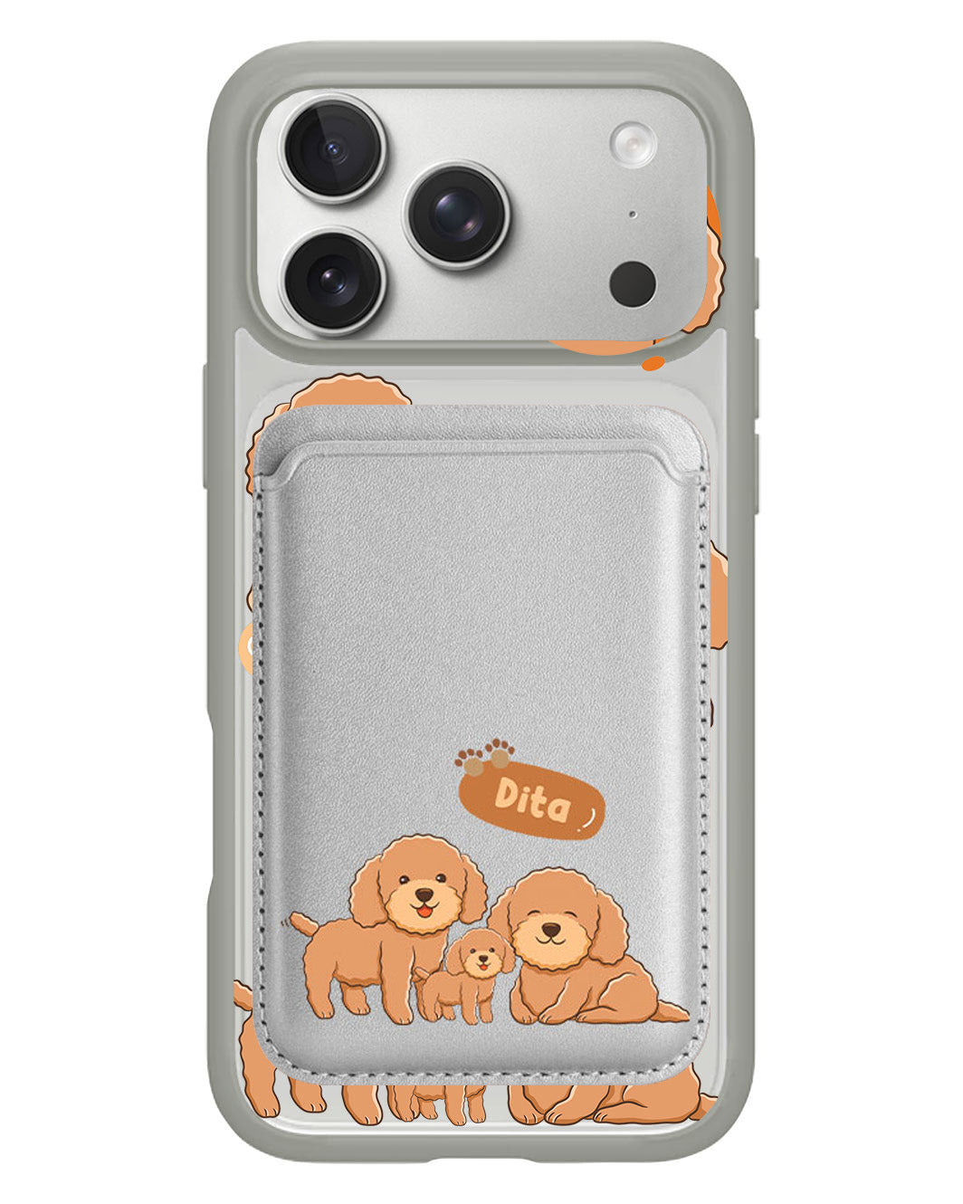 iPhone Magnetic Wallet Case - Poodle Squad 4.0