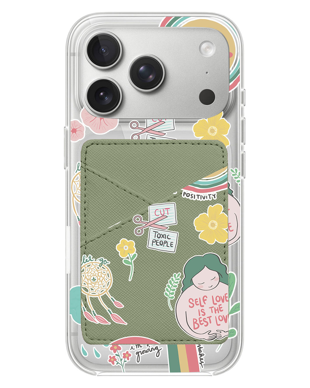 iPhone Phone Wallet Case - Self Love
