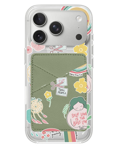iPhone Phone Wallet Case - Self Love