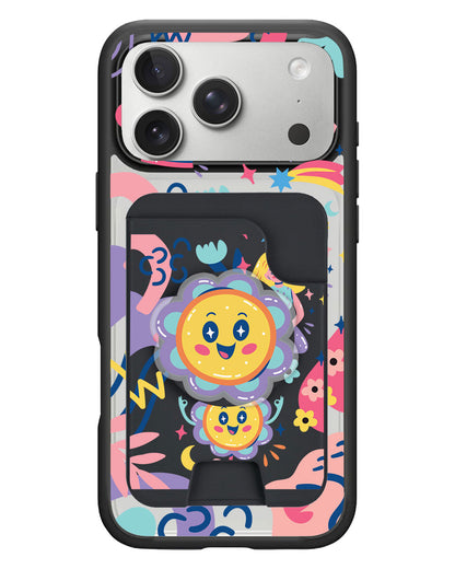 iPhone Magpop Wallet - Heather