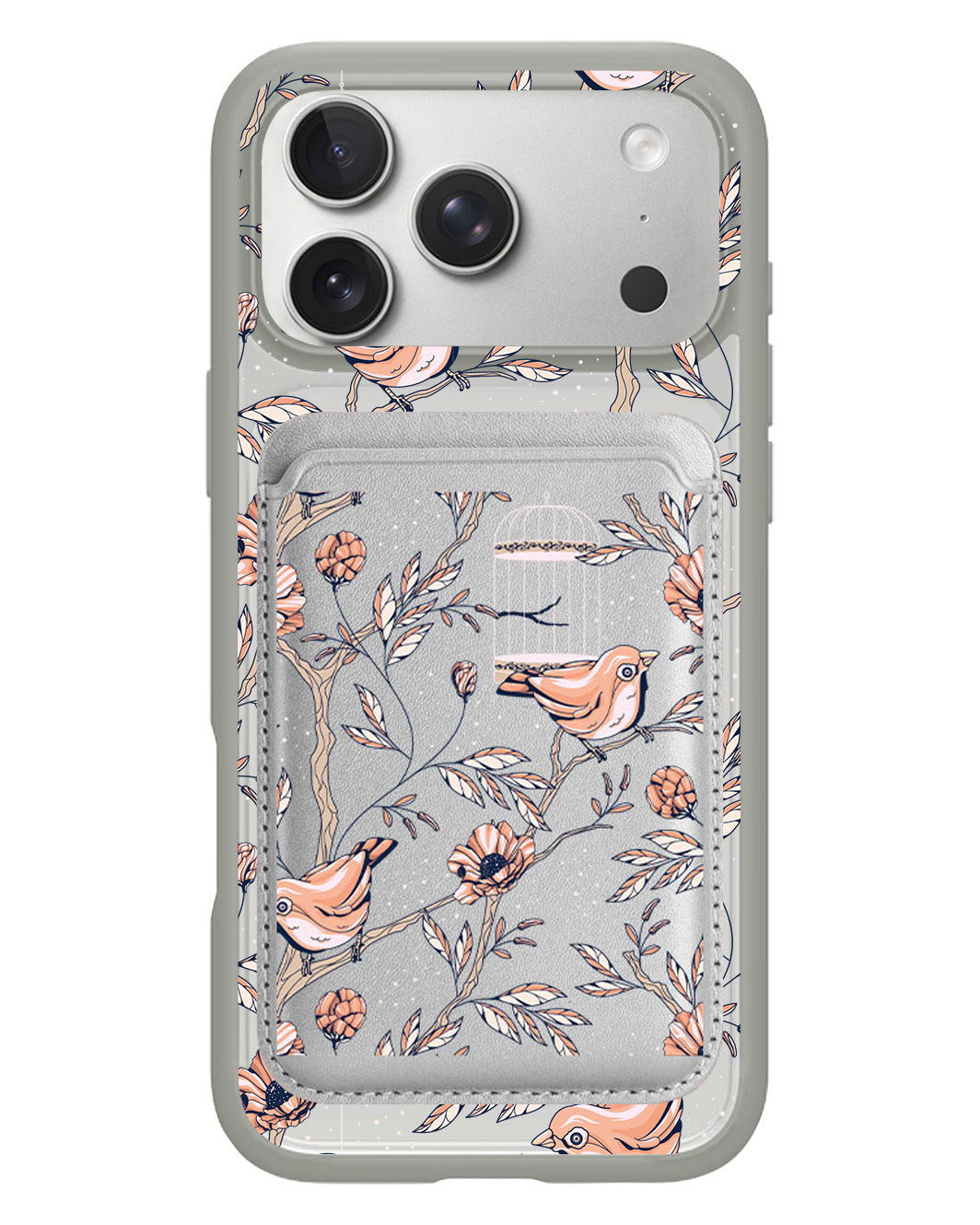 iPhone Magnetic Wallet Case - Lovebird 13.0
