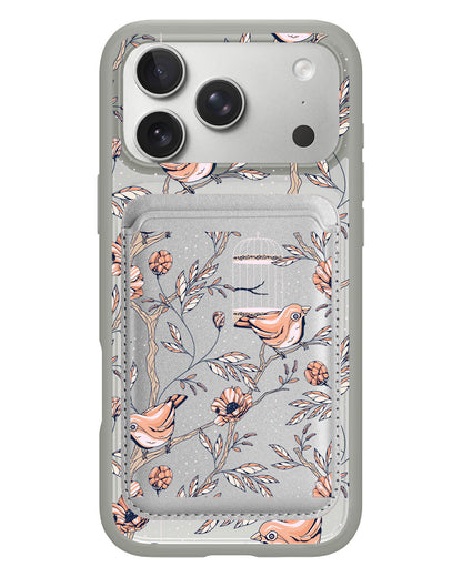 iPhone Magnetic Wallet Case - Lovebird 13.0