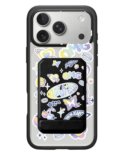 iPhone Magnetic Multifold Wallet - NewJeans OMG 1.0
