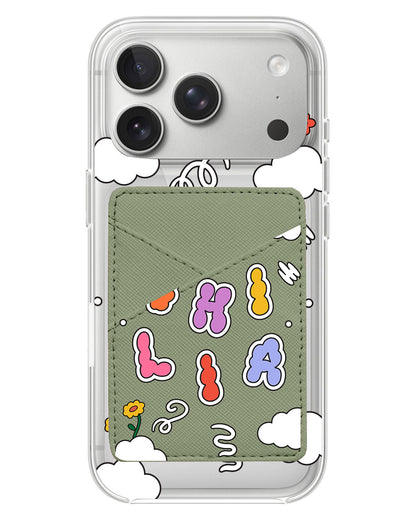 iPhone Phone Wallet Case - Adorable Monogram 6.0