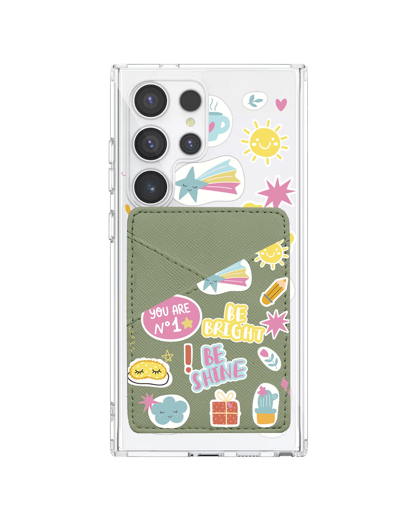Android Phone Wallet Case - Self Love Sticker pack 3.0