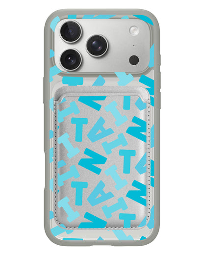 iPhone Magnetic Wallet Case - Scattered Monogram 5.0
