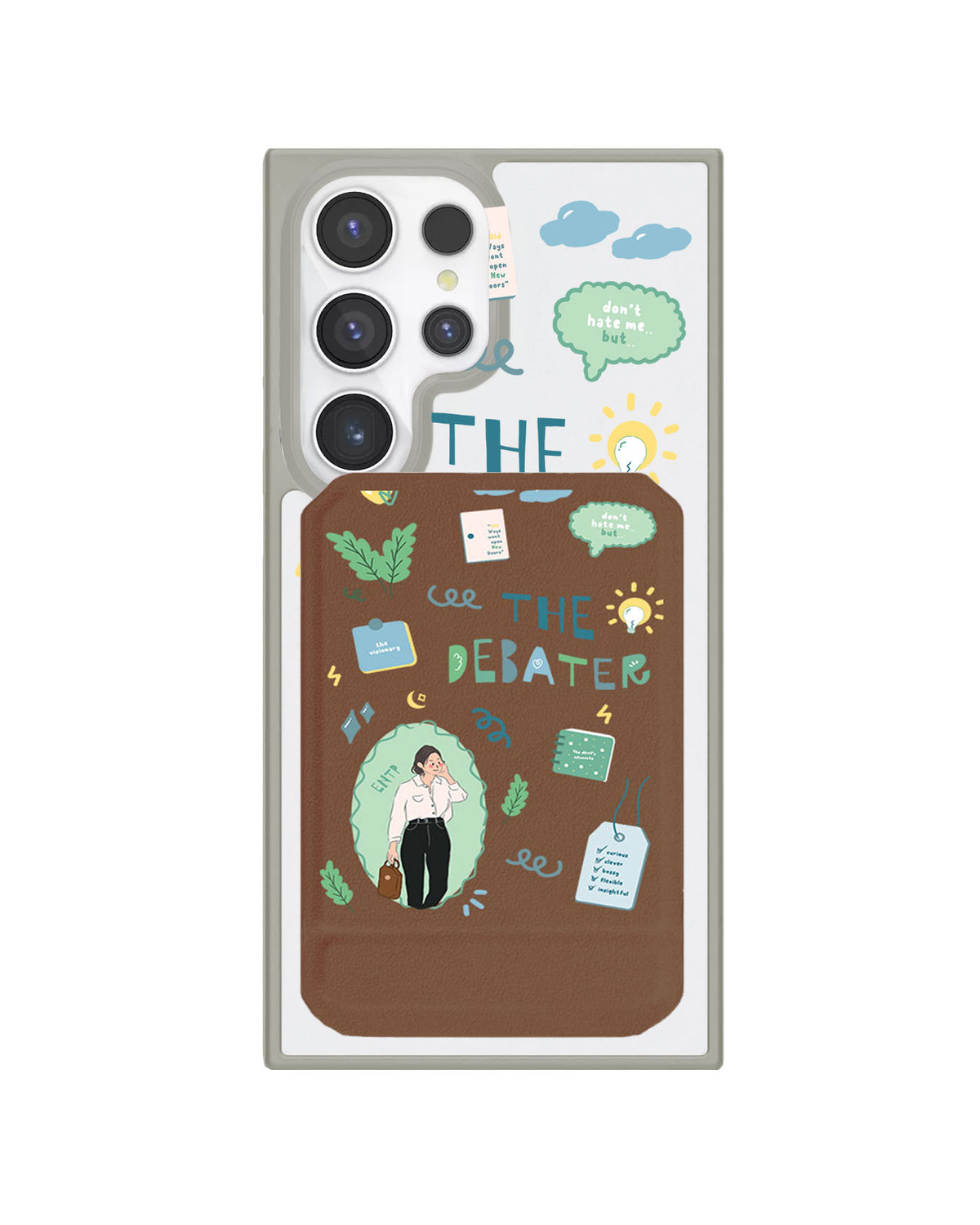Android Magnetic Multifold Wallet - ENTP