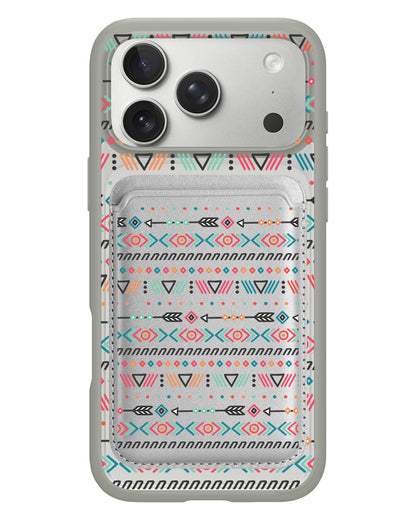 iPhone Magnetic Wallet Case - Ethnic 1.0