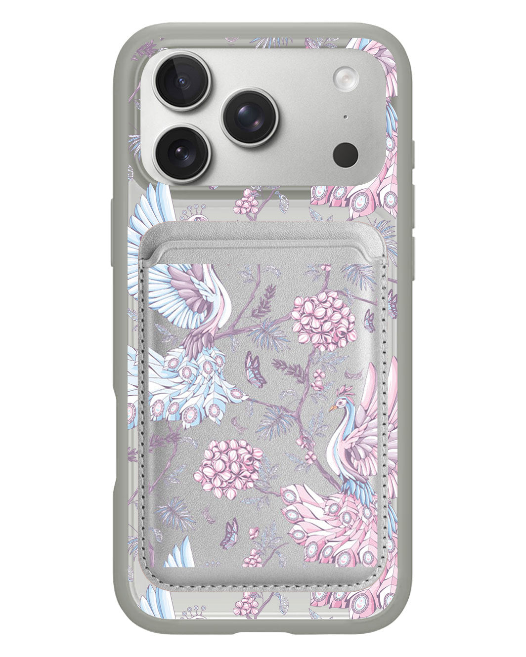 iPhone Magnetic Wallet Case - Peacock 2.0