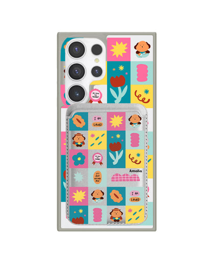 Android Magnetic Wallet Case - Selflove Cubicle